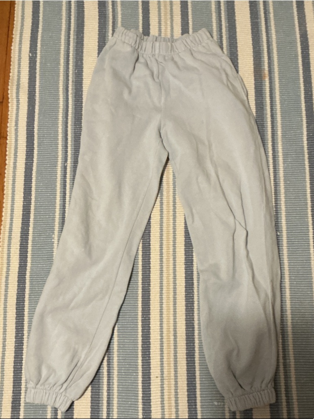 Brandy Melville Light Blue Cuffed Sweatpants